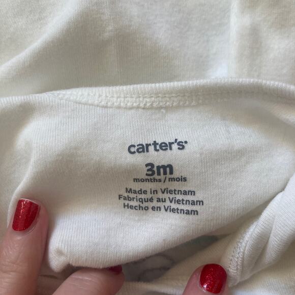 Carter’s Baby Elephant Top, Size 3 Months - Picture 4 of 6